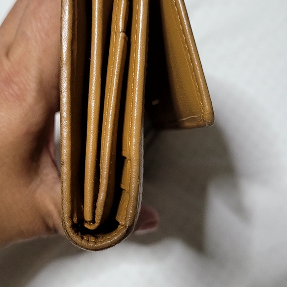 MCM Cognac Leather Long Wallet Excellent Condition - Picture 3 of 15